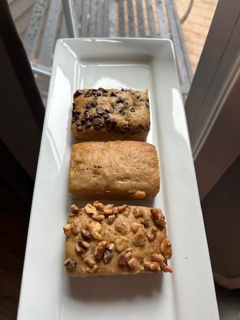 Banana Bread Flight of 3 Item Combo